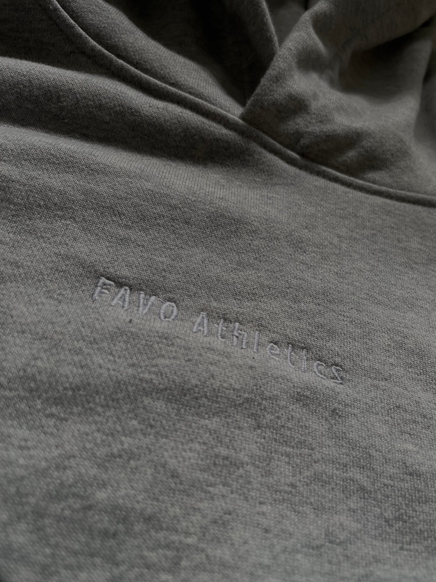 GREY FAVO ATHLETICS HOODIE