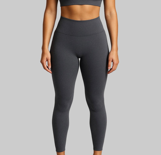 Favo Seamless High-Waist Leggings (No Front Seam)