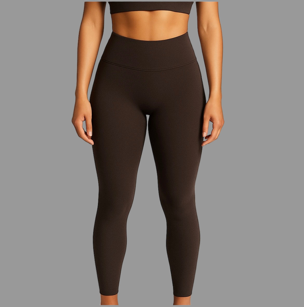 Favo Seamless High-Waist Leggings (No Front Seam)